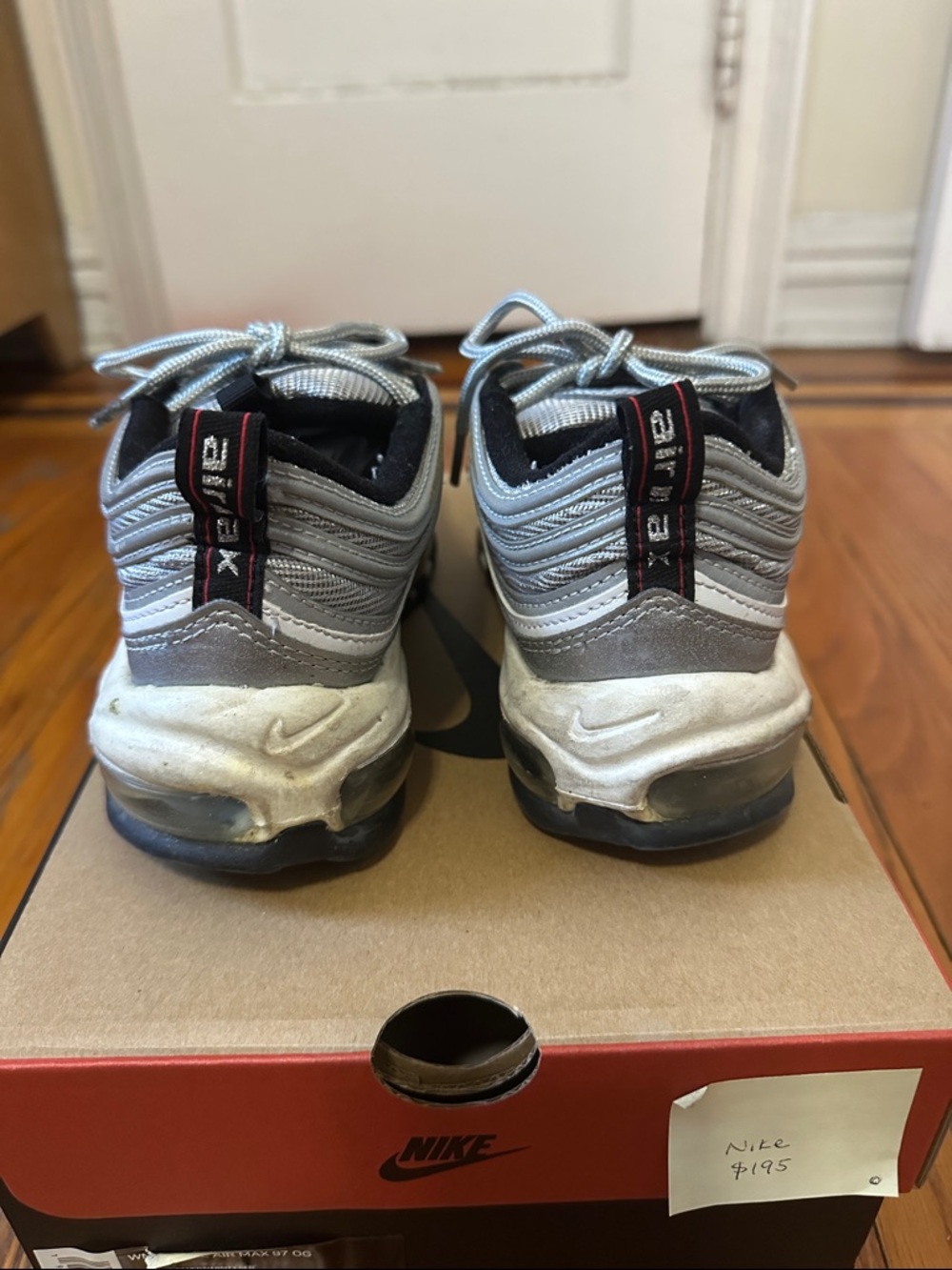 Women’s Nike Air Max 97 OG “Silver Bullet” - Picture 4 of 7